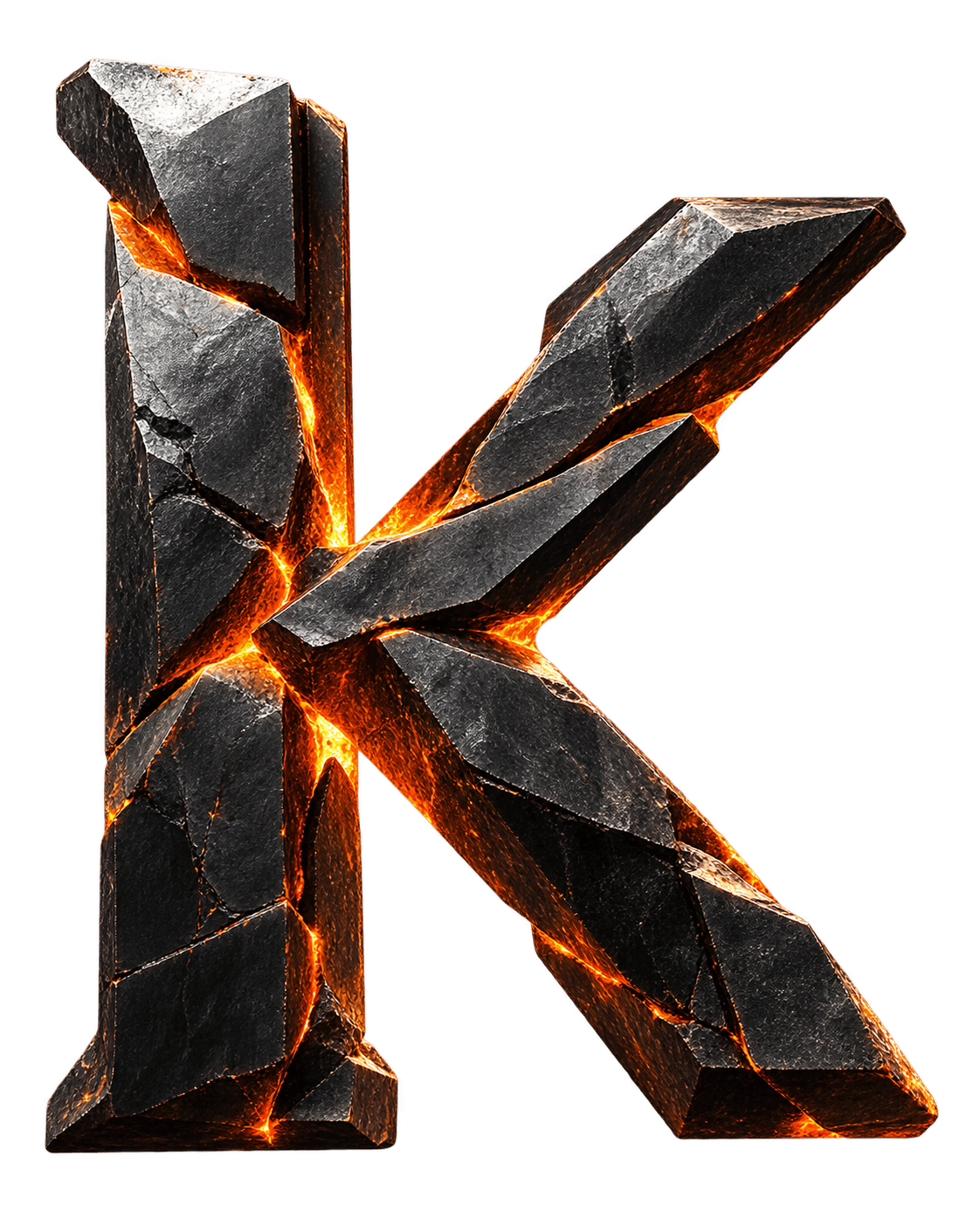 Sculptural K